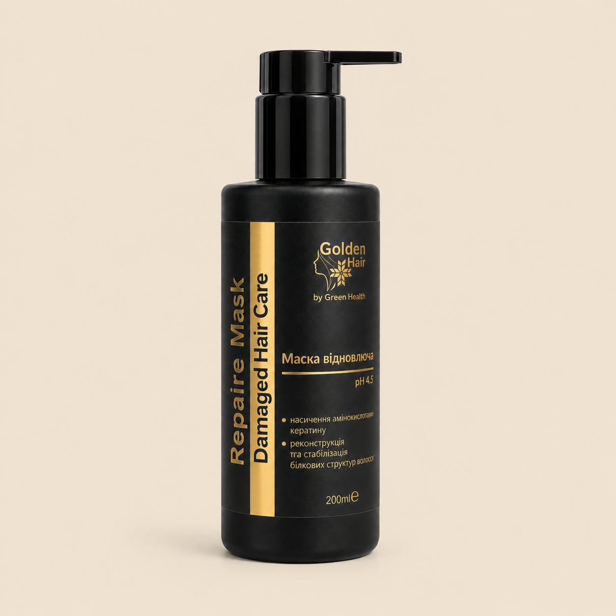 Маска для волос восстанавливающая Repaire Mask, pH 6,5